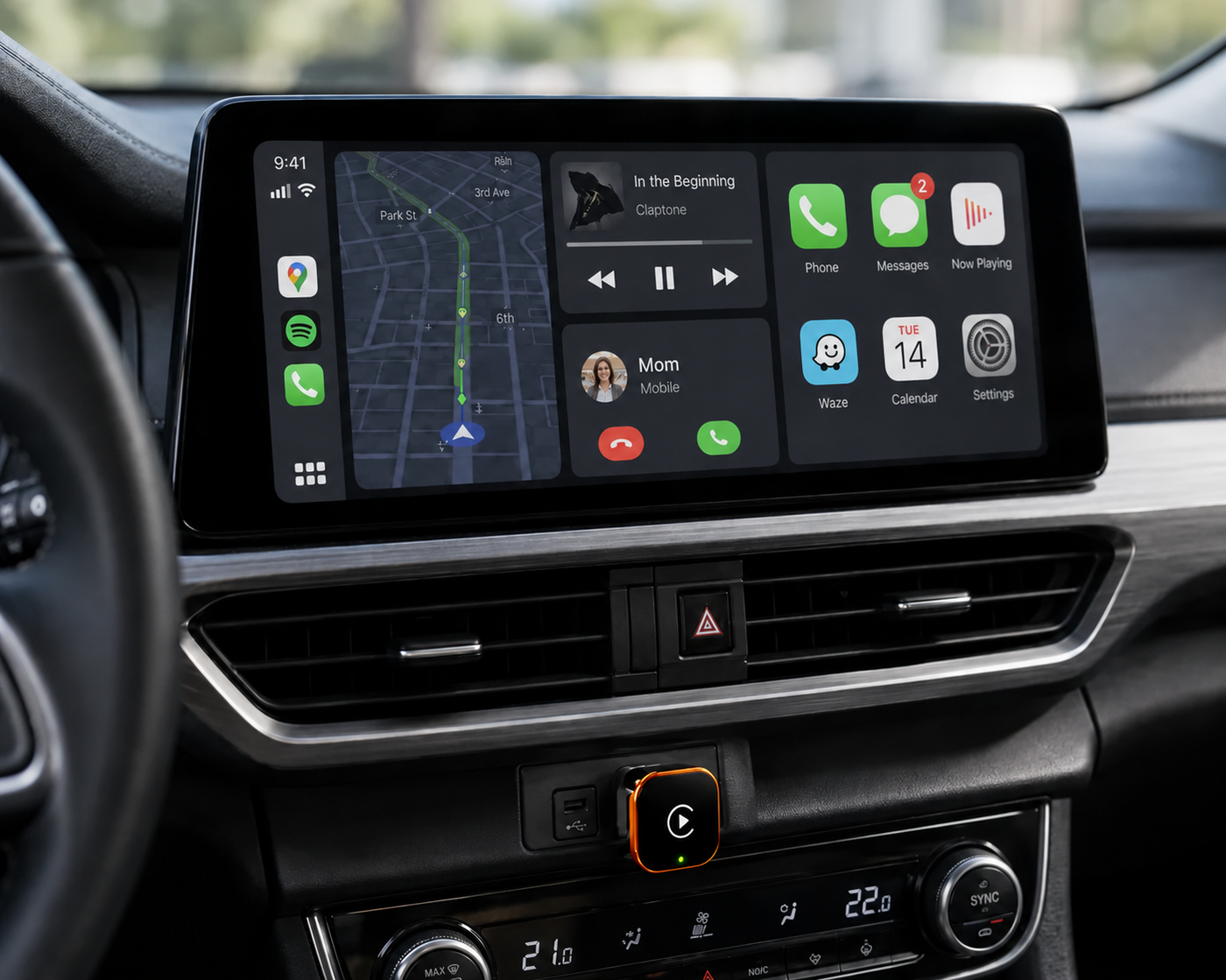 CarPlay y Android Auto inalámbrico