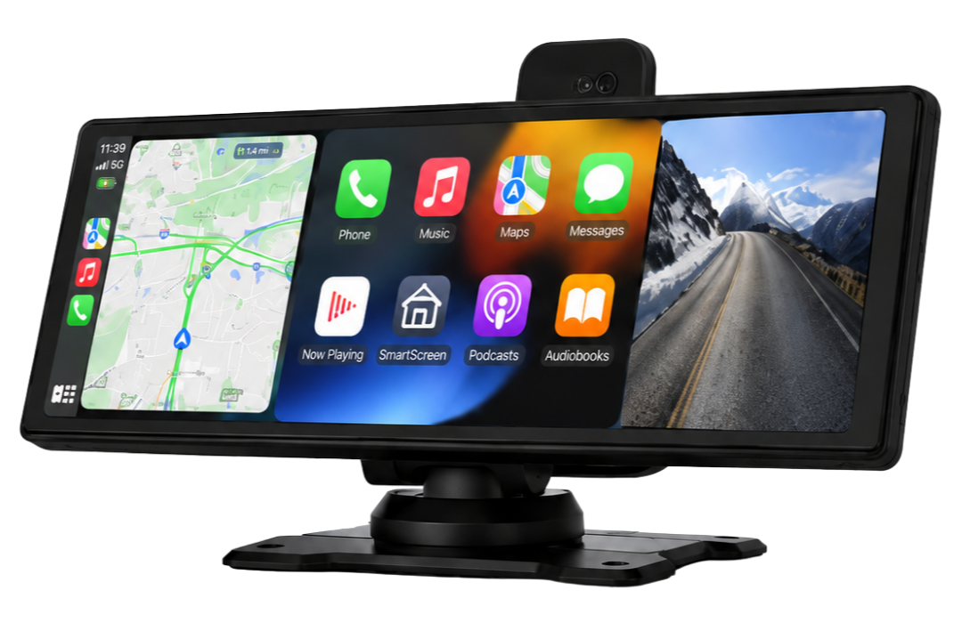MagicScreen Pro™ Pantalla Inteligente CarPlay con Cámara 4K