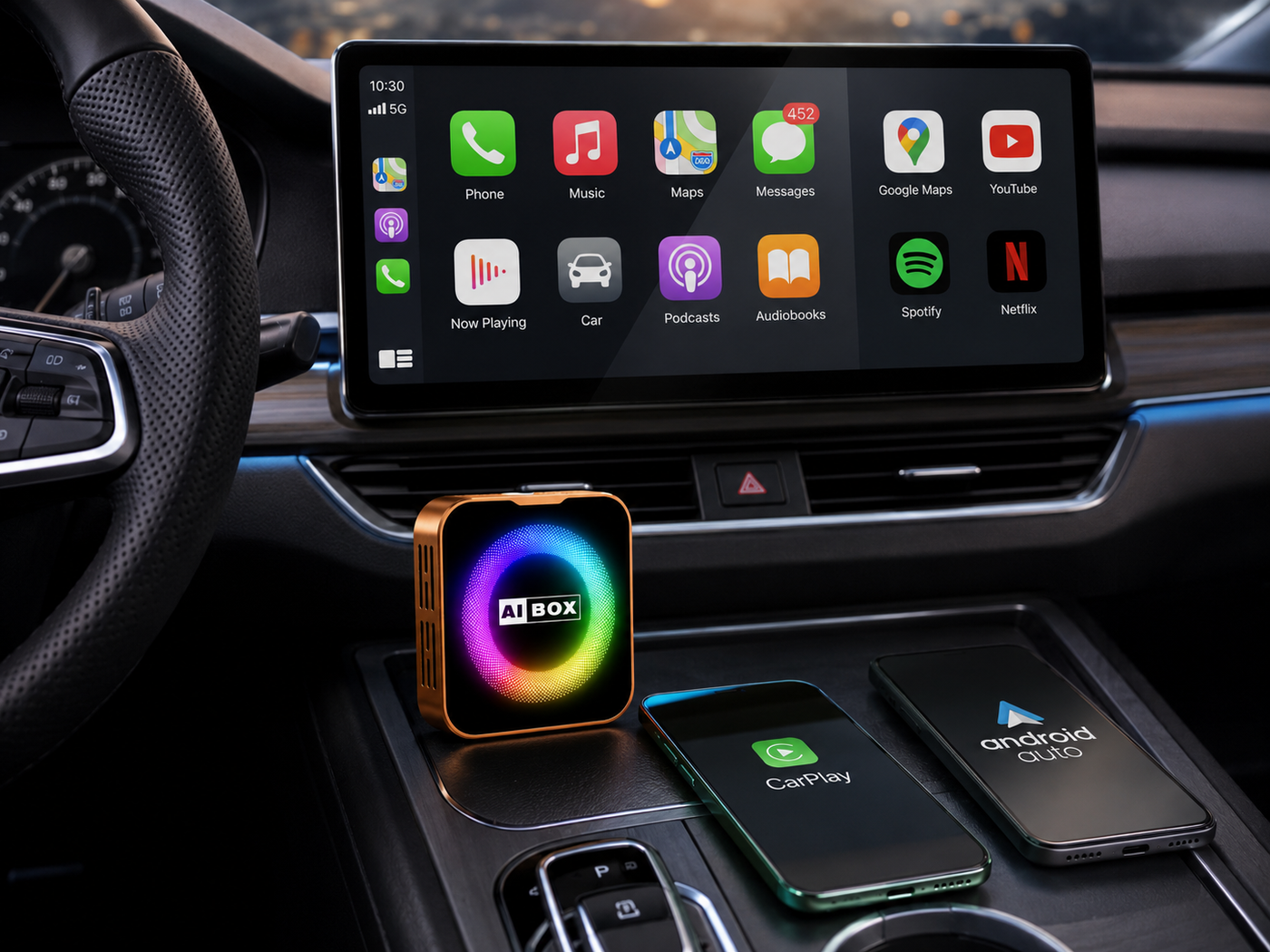 CarPlay y Android Auto en un solo dispositivo