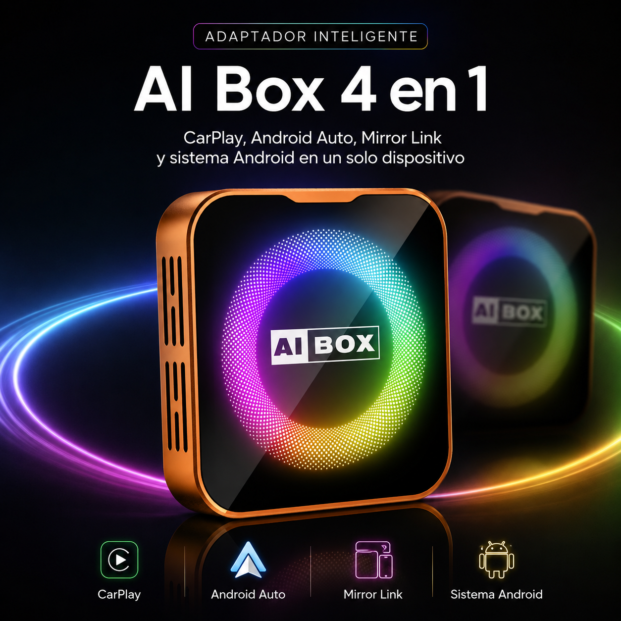 MagicLink Ultra centro multimedia inteligente AI Box 4 en 1